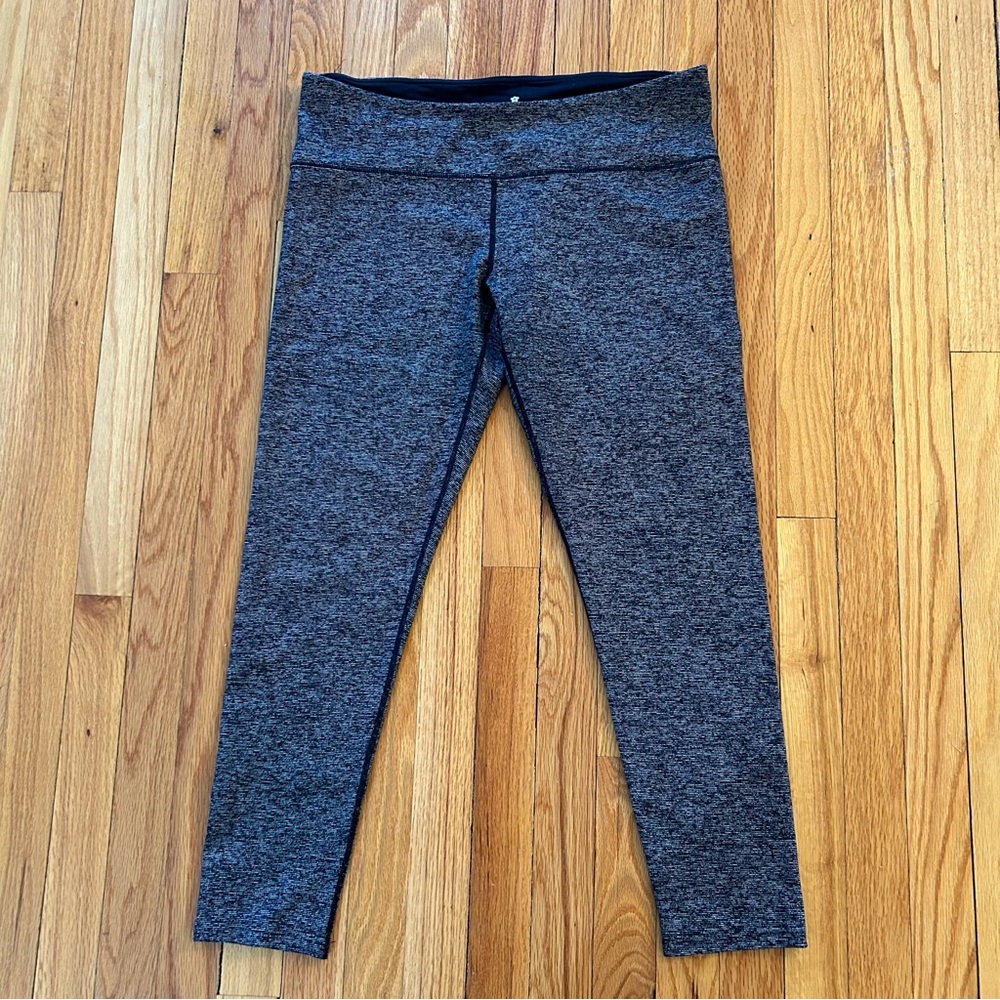 Tuff Athletics Black/White Heather Leggings